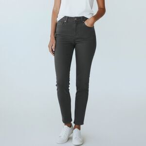 American Eagle Hi-Rise Jegging Jeans Charcoal/Black Size 12 X-Long Slim Fit